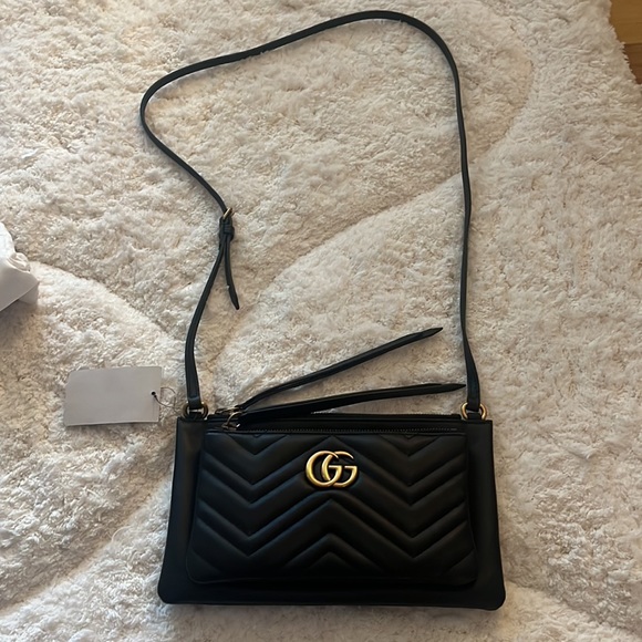 Gucci Marmont Crossbody with attached pouch. New! - Picture 3 of 13
